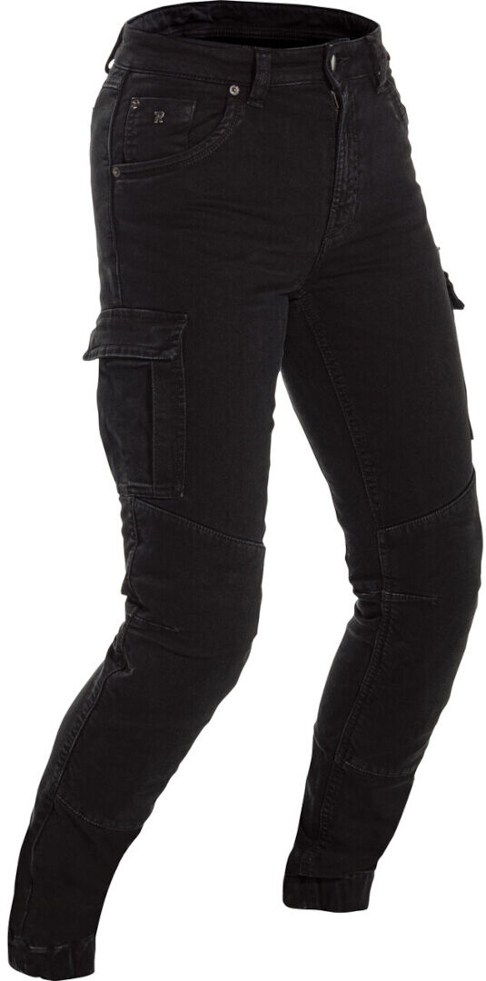 Richa Apache Jeans da moto da donna Nero 44