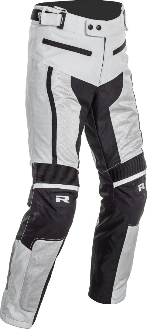 Richa Airvent Evo 2 impermeabile Pantaloni tessili da moto da donna Nero Grigio XL
