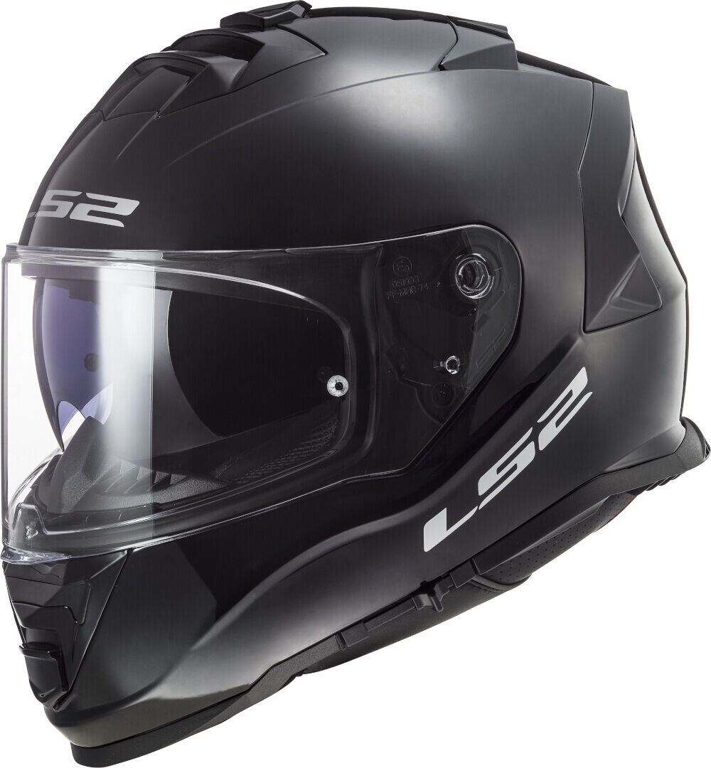 LS2 FF800 Storm II Solid Casco Nero L