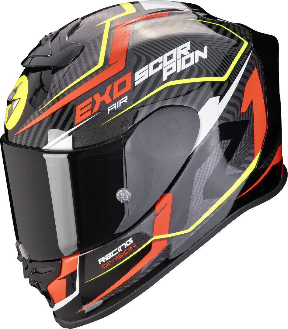 Scorpion EXO-R1 Evo Air Coup Casco Nero Rosso Giallo L