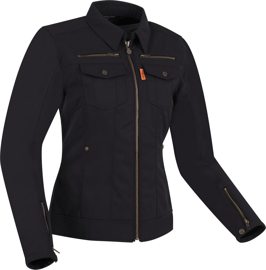 Segura Patrol Giacca tessile moto da donna Nero 40