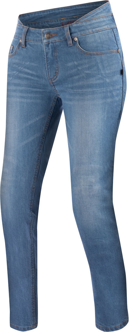 Segura Rosco Jeans da moto da donna Blu 2XL