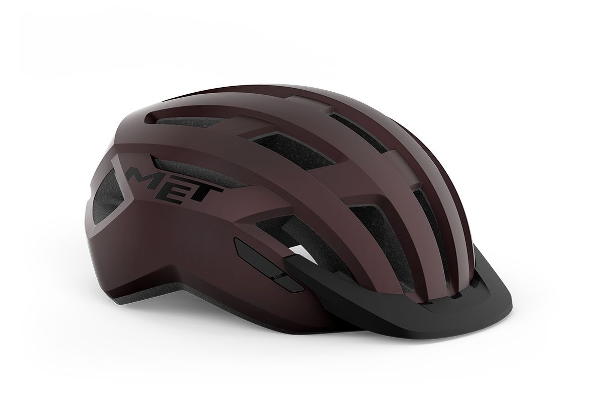 Casco MET Allroad bordeaux opaco 3HM123 RO2