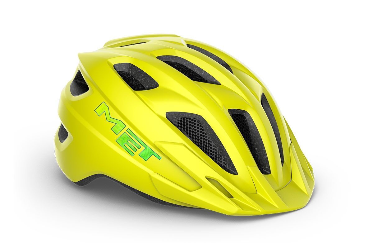 Casco MET Crackerjack lime opaco 3HM147 GI1