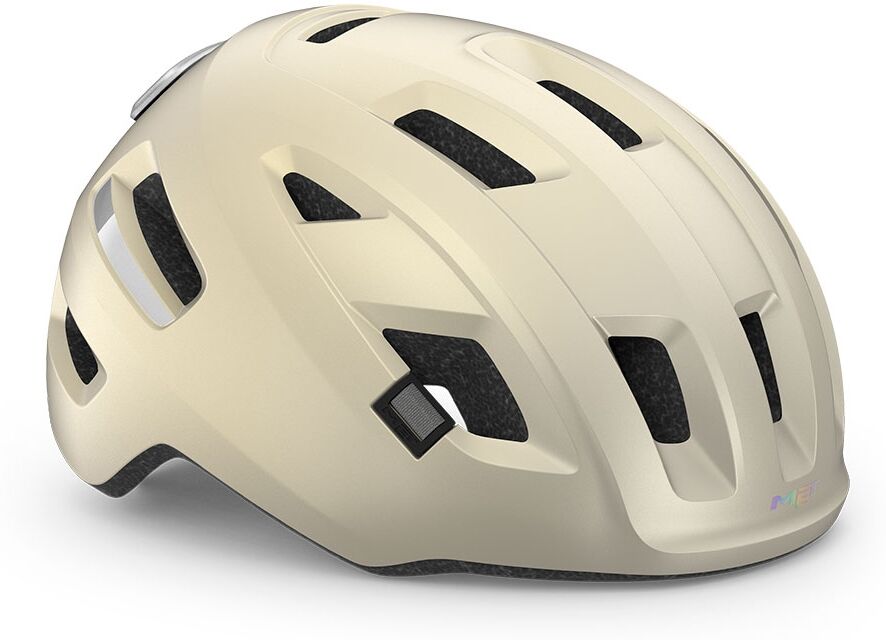 Casco MET E-mob vanilla ice opaco 3HM153 WH1