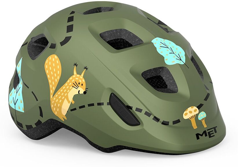 Casco MET Hooray verde bosco lucido 3HM144 GS1