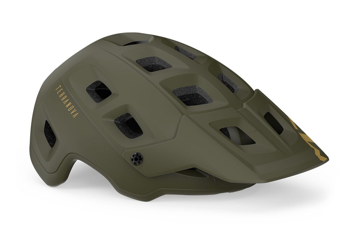 Casco MET Terranova dark olive  opaco 3HM121 GN1