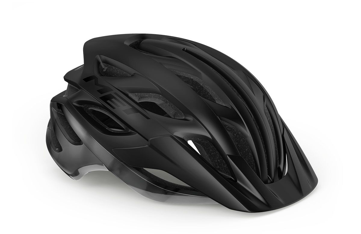 Casco MET Veleno nero opaco lucido 3HM138 NO1