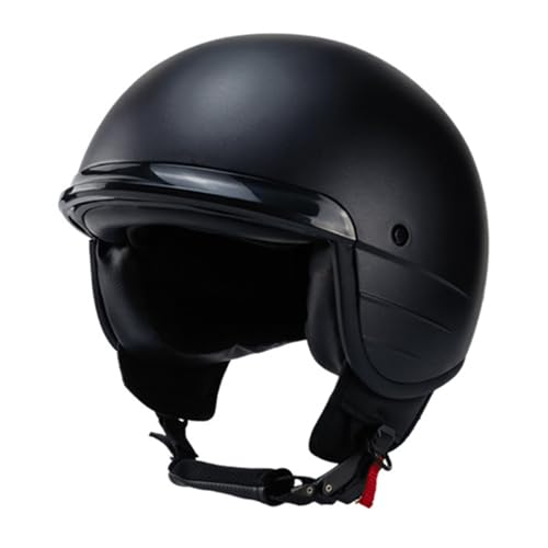 OZXDKJ Nieuwe Motor ECE/DOT Goedgekeurde Open Helm, Jetstijl Helmen, Motorfiets Halve Helmen Heren Dames, Halve 3/4 Motorhelmen ,XXL=(63-64cm),AA