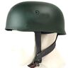 Agashi Tweede Wereldoorlog Duitse M38 Stalen Helm Met Lederen Voemodder Parachutistenhelm Tweede Wereldoorlog Duitse M38 Helm Voor Cs Rollenspel Buitenspellen/Od