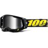 100% RACECRAFT 2 Goggle Arbis Spiegel Zilveren Lens