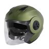 STORMER , jet helmet motorcycle TREND kaki mat, M