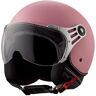 fUfIzU Retro Open Motorhelm Motorhelm Vintage Met Zonneklep Motorhelm Scooter Motorhelm Halve Helm Voor Volwassenen,D,M(54~55CM)