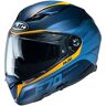 HJC HELMET F70 FERON BLUE/YELLOW M