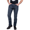 Motorjeans Course Rocker Aramide-Versterkt Straight/Regular Blauw -