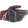 Motorhandschoenen Alpinestars MM93 Losail V2 Zwart Asfalt-Helder Rood -