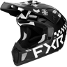 Crosshelm FXR Clutch Gladiator Zwart-Wit