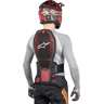 Rugbeschermer Alpinestars Nucleon KR-R Celli Transparant-Rood-Zwart -