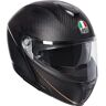 AGV Sportmodular Carbon Tricolore Helm - Carbon