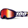 100% Accuri Extra Grib Motorcross bril - Wit Blauw