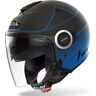 Airoh Helios Map Jet Helm - Zwart Blauw