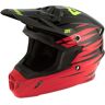 Answer Racing Answer AR-1 Pro Glow Motorcross Helm - Zwart Rood