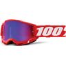 100% Accuri II Extra Motorcross Bril - Wit Rood