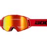 Bogotto B-Faster Motorcrossbril - Zwart Rood