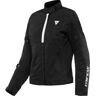 Dainese Risoluta Air Tex Dames Motorfiets Textiel Jas - Zwart Wit