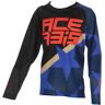 Acerbis MX J-Windy 1 Kids Motorcross Trui - Zwart Blauw