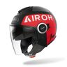 Airoh Helios Up Jet Helm - Zwart Rood