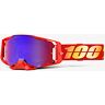 100% Armega Nuketown Motorcross bril - Rood Geel