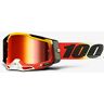 100% Racecraft II Motorcross bril - Rood Geel