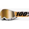 100% Accuri II Motorcross bril - Zwart Wit