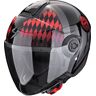 Scorpion Exo City II FC Bayern Jet Helm - Zwart Grijs Rood