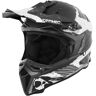 Germot GM 540 Motorcross Helm - Zwart Grijs Wit