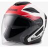 Blauer JJ-01 Jet Helm - Wit Rood