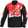 Macna Landmark Motorcross Jas - Zwart Wit Rood