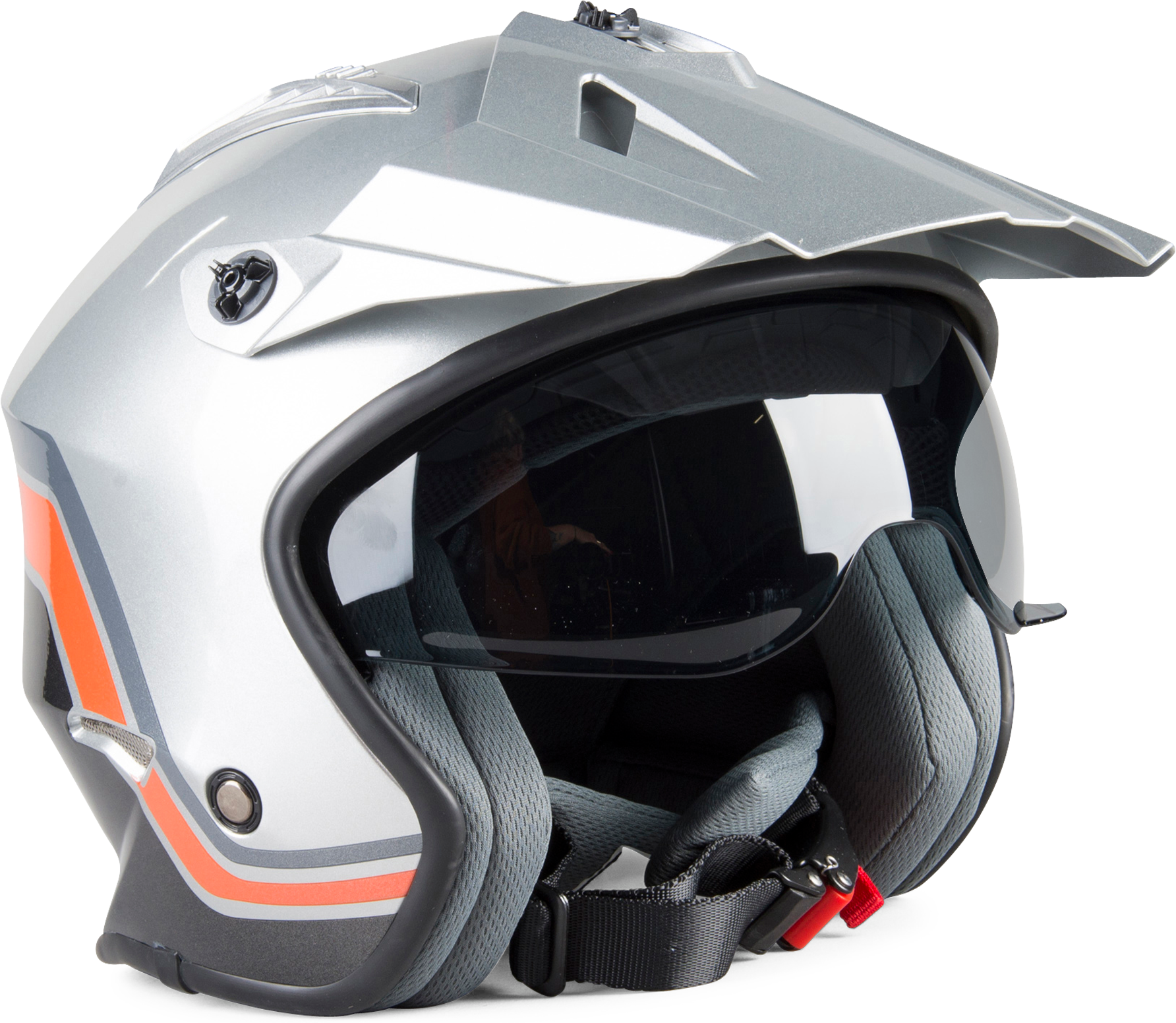 O'Neal Trial Helm O'Neal Volt V1 Zilver  - Zilver