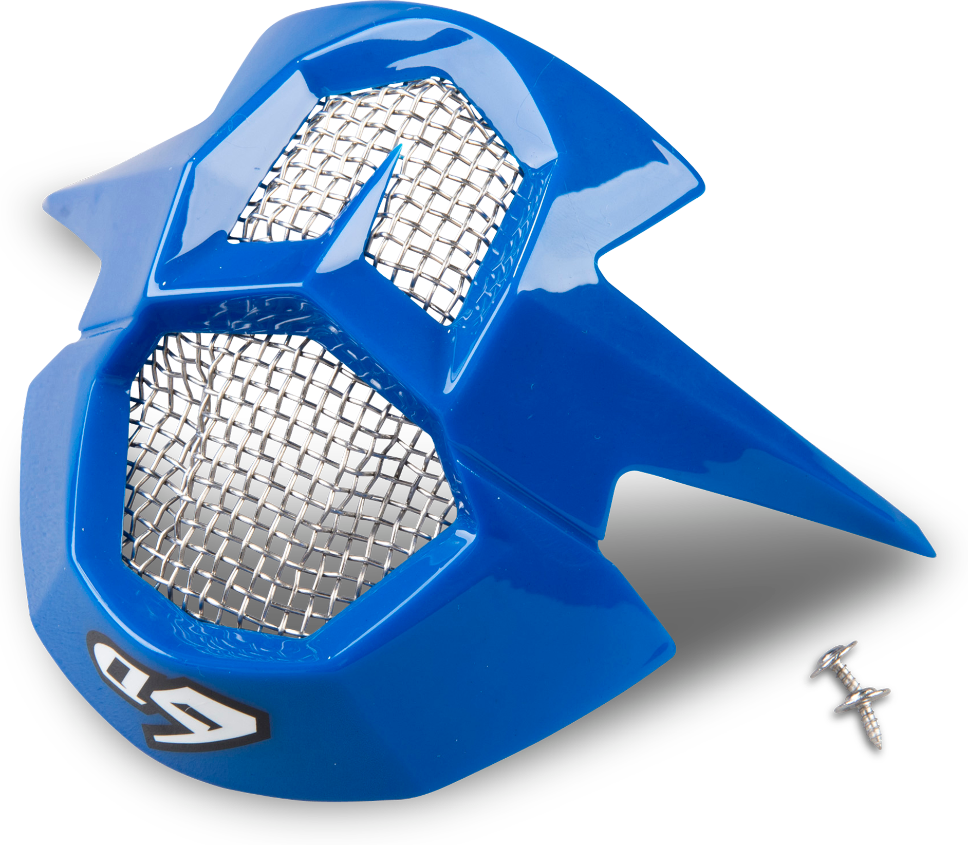 6D elektrisch mondstuk helm accessoires blauw  - Blauw