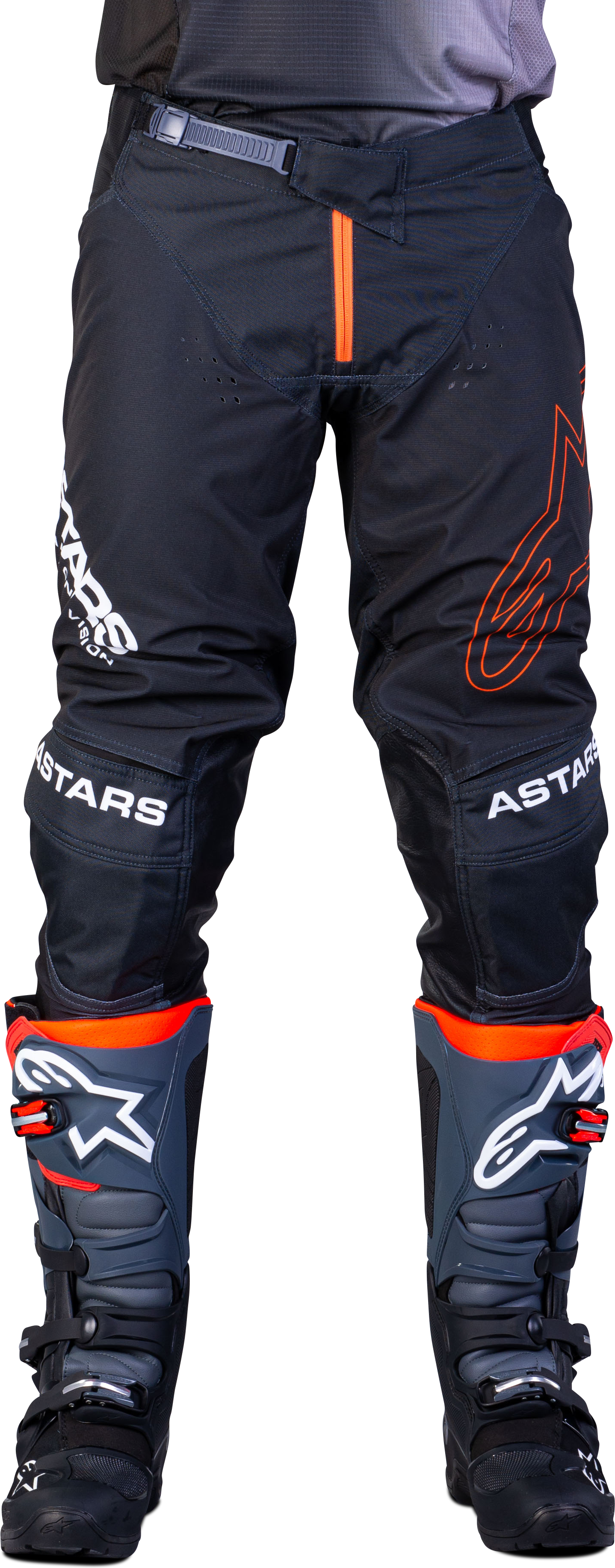 Alpinestars Crossbroek Alpinestars Techstar Phantom Antraciet-Oranje  - Oranje