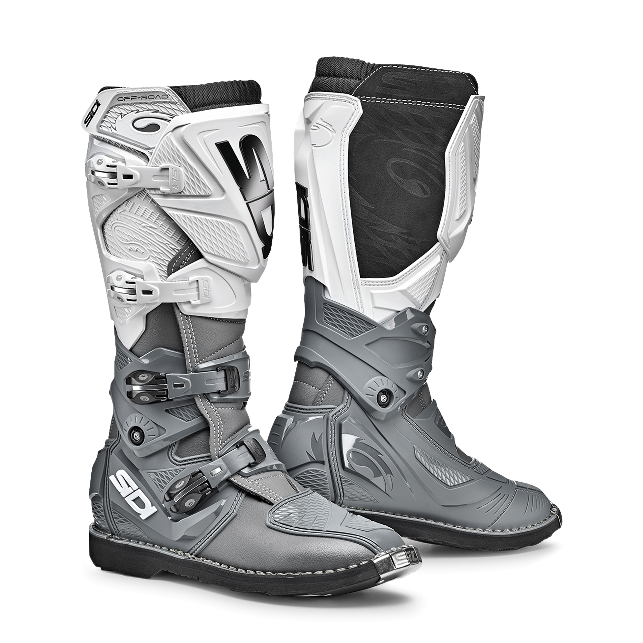 Sidi Crosslaarzen Sidi X-3 Grijs-Wit  - Wit