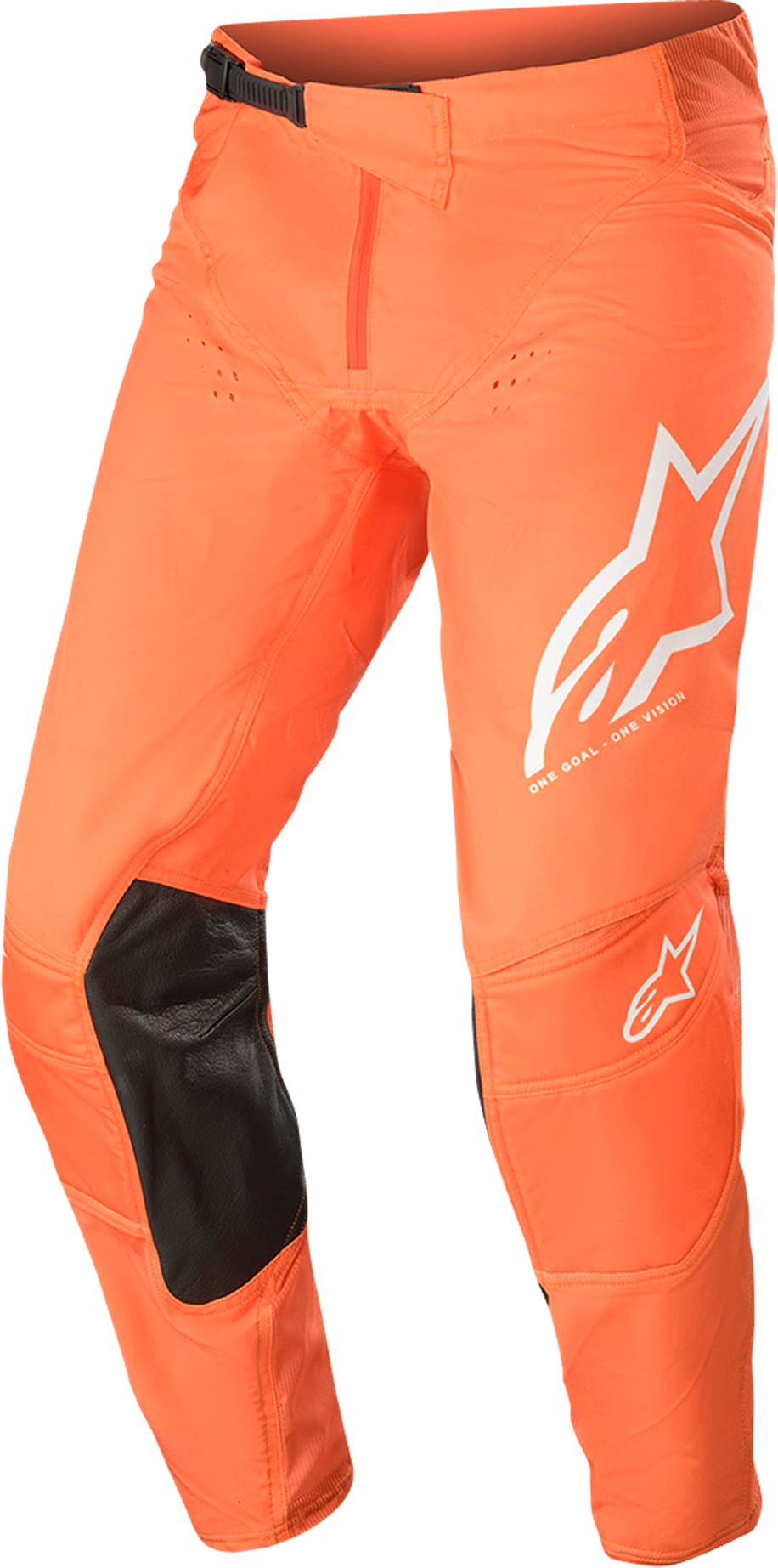 Alpinestars Crossbroek Alpinestars Techstar Factory Oranje-Wit  - Wit