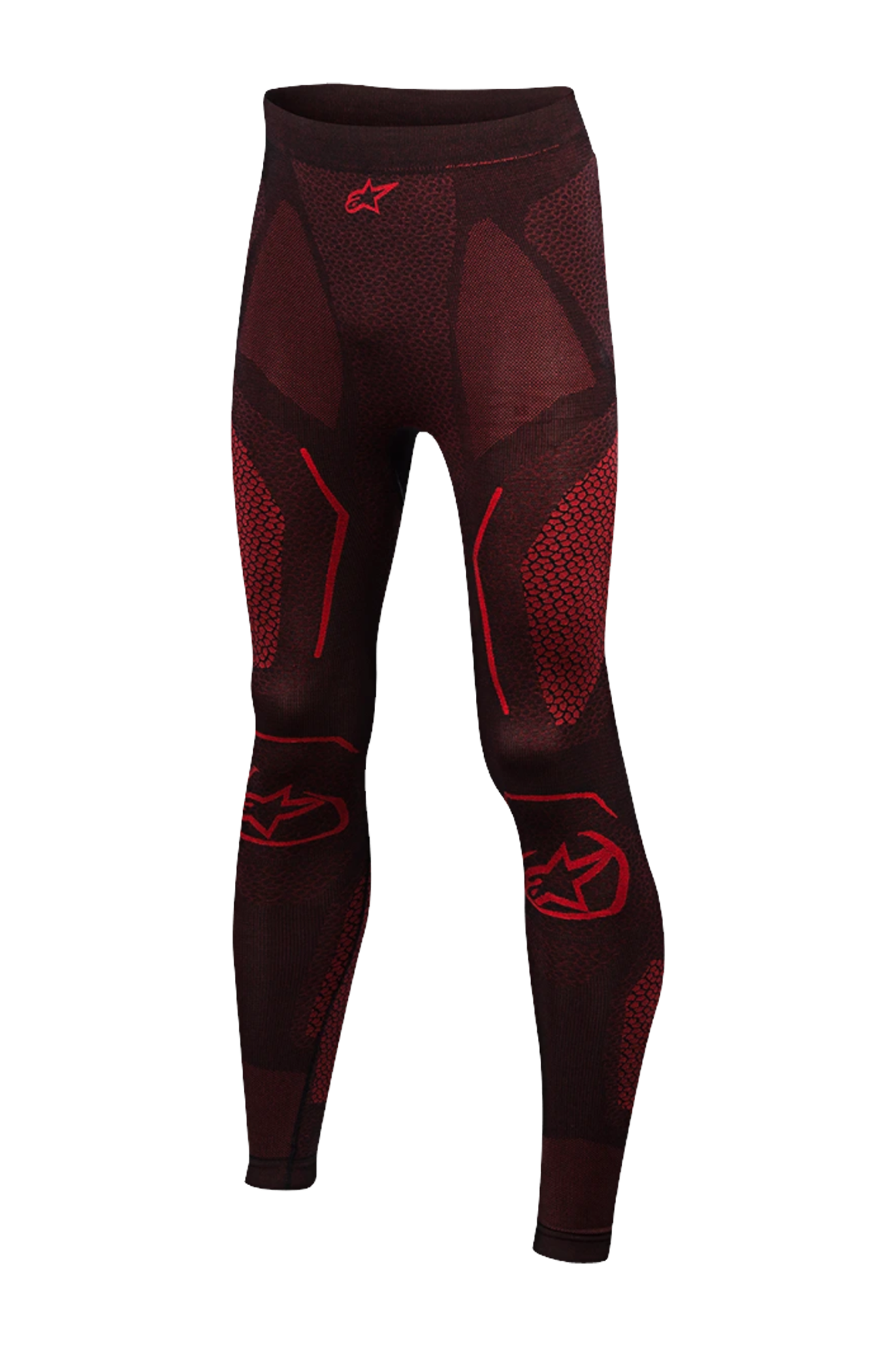 Alpinestars Basislaag Broek Alpinestars Ride Tech V2 Summer Zwart-Rood  - Zwart