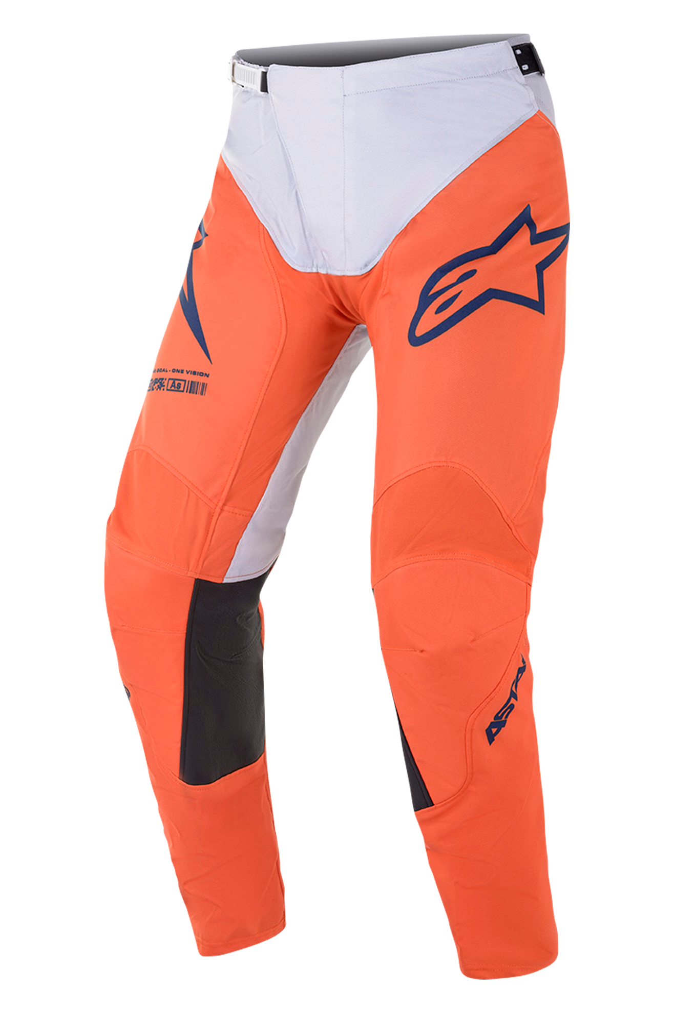 Alpinestars Crossbroek Alpinestars Racer Braap Oranje-Grijs-Blauw  - Blauw