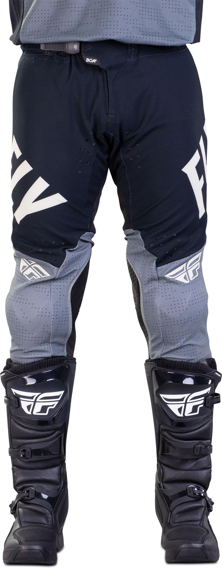 FLY Racing Crossbroek Fly Racing Evolution DST Grijs-Zwart  - Zwart