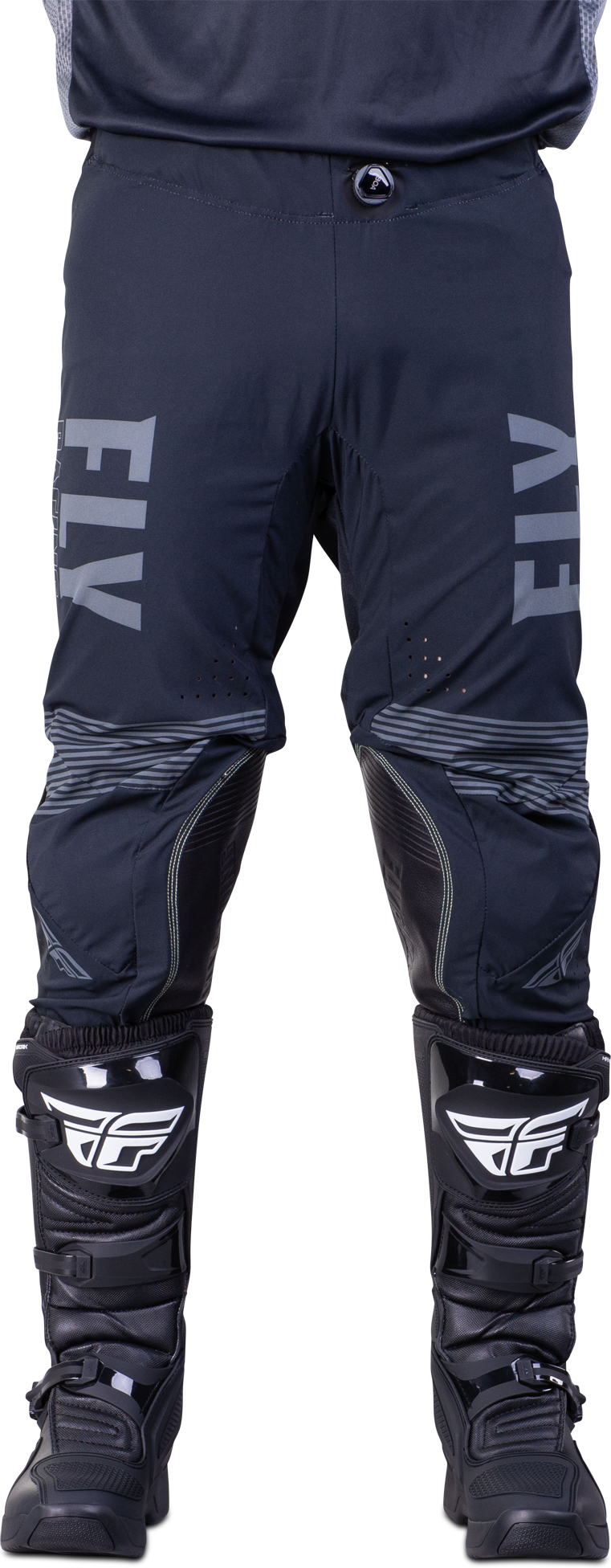 FLY Racing Crossbroek Fly Racing Lite Zwart-Grijs  - Zwart