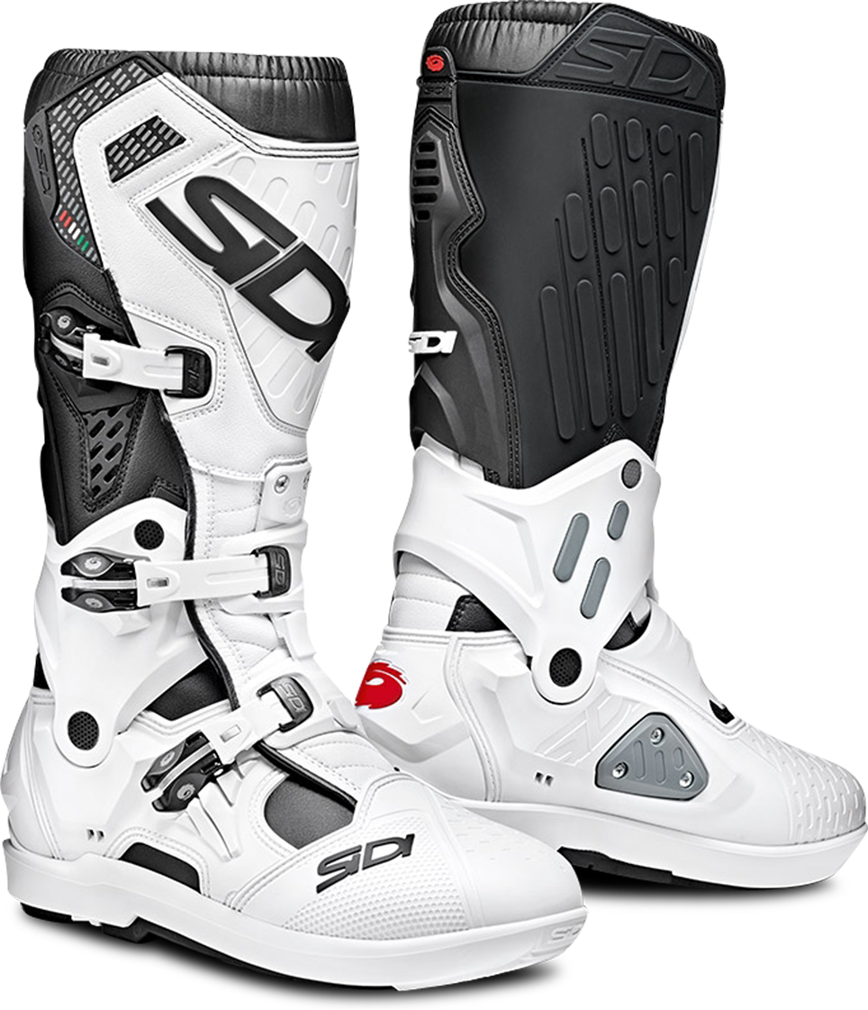 Sidi Crosslaarzen Sidi ATOJO SRS Wit-Zwart  - Zwart