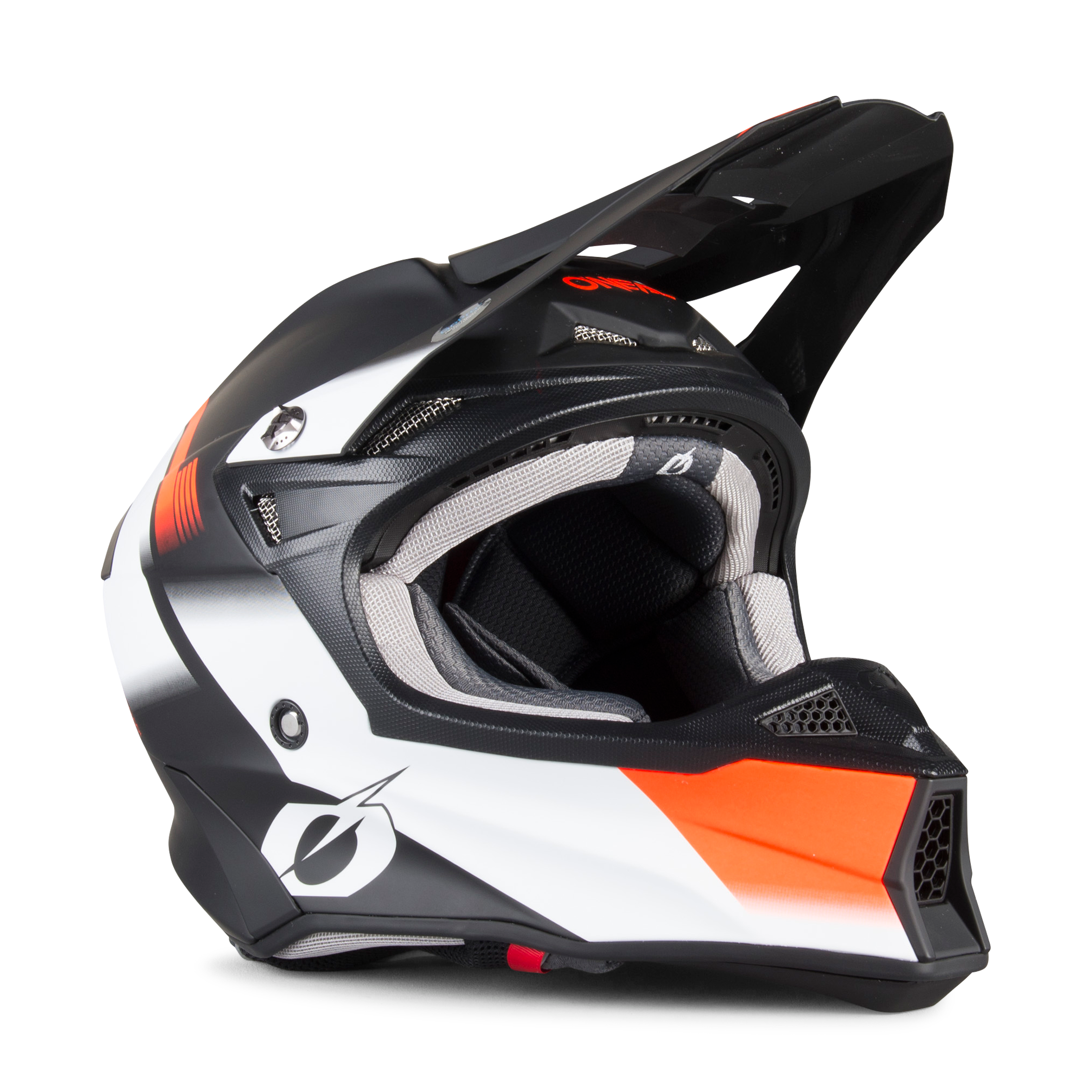 O'Neal Crosshelm O'Neal 10-Series Hyperlite Blur Zwart-Oranje  - Zwart