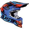 Just1 J12 Dominator Motocross Kaskczerwony Niebieski